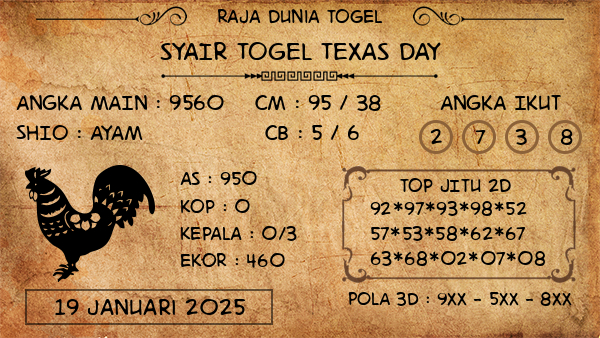 Prediksi Texas Day